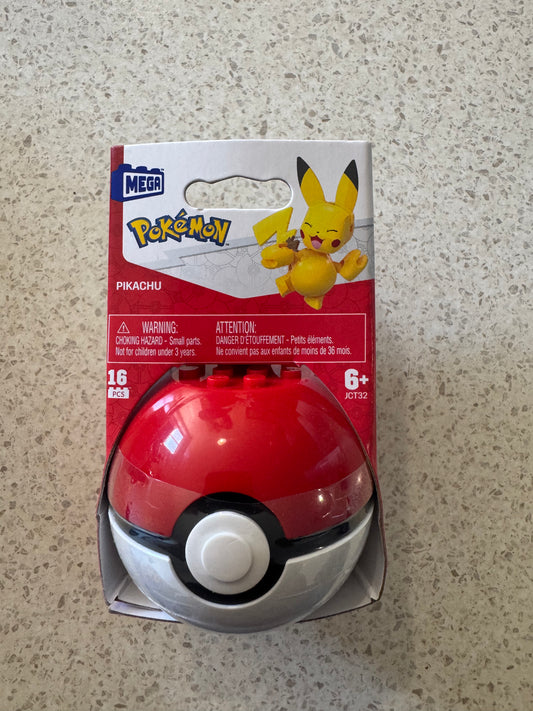 Pikachu Lego poke ball