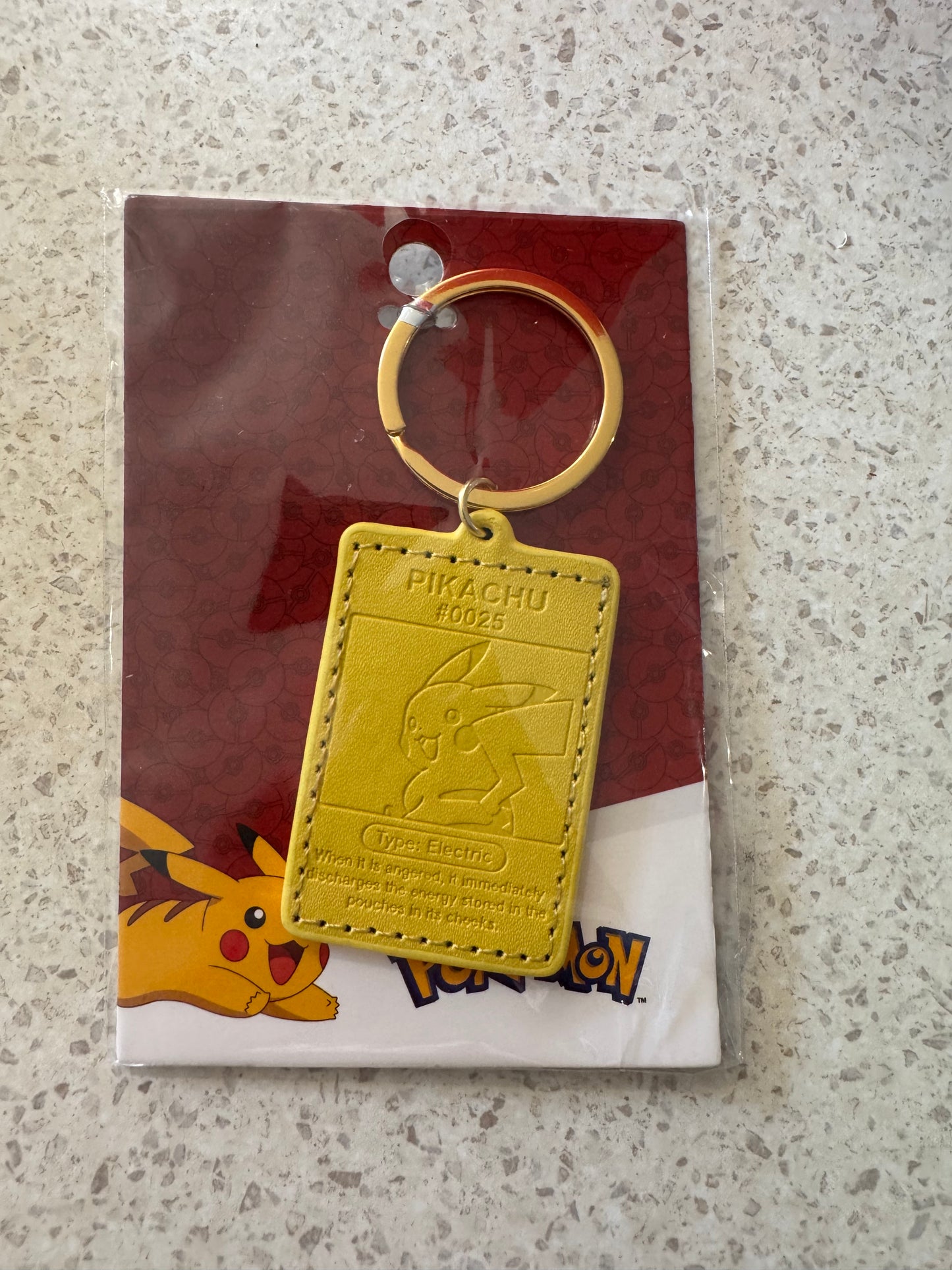 Electric pika keyring