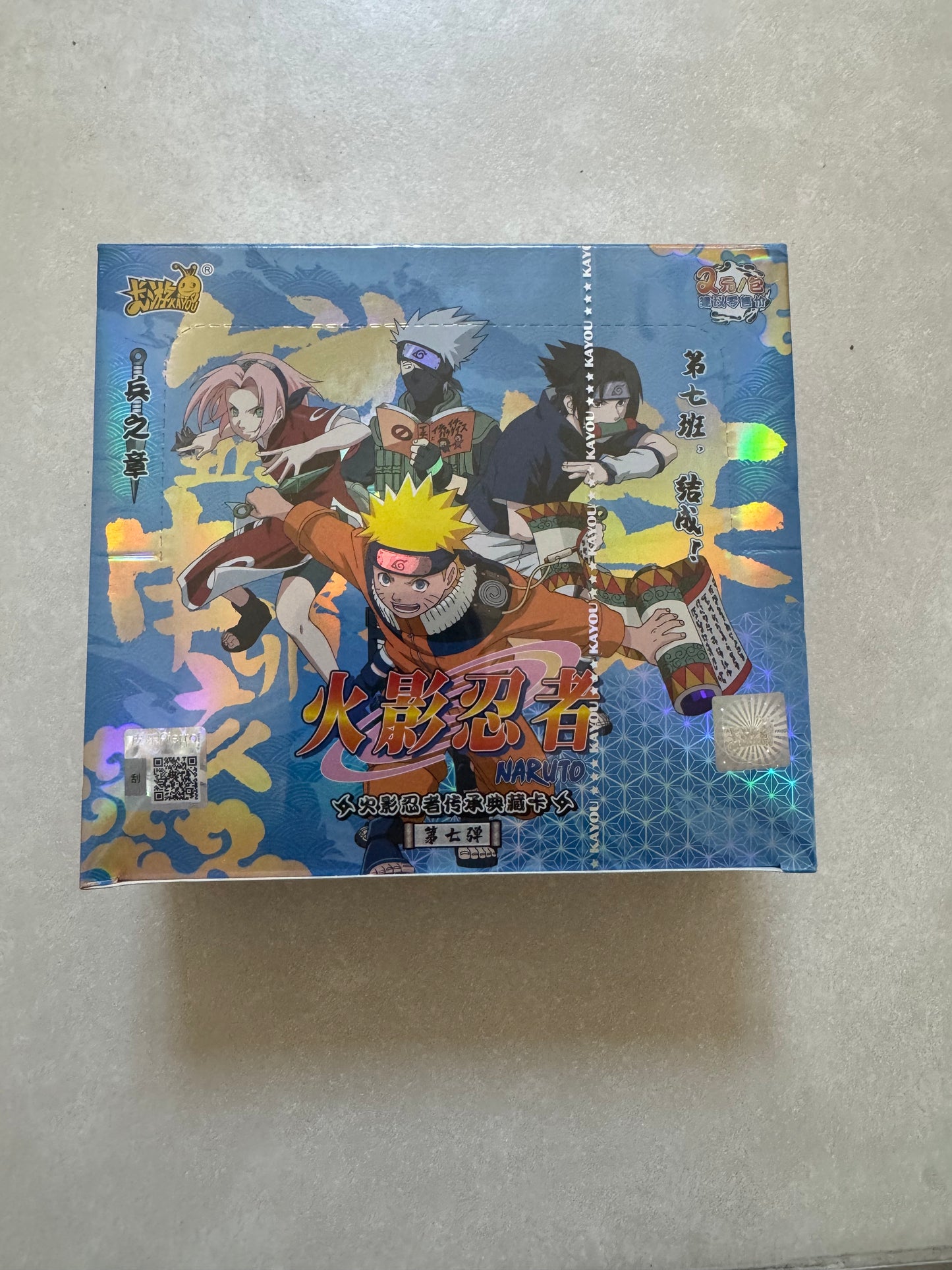 Naruto team 7 kayou booster box